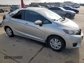 2016 Honda Fit LX with VIN JHMGK5H53GX033662, listed as a Copart auction lot 55523545 with 67,580 mi miles and Salvage title. Bid and sale history available at DreamBid. Image 4.