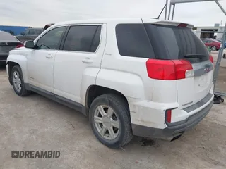2016 GMC Terrain SLE with VIN 2GKALMEK5G6346211, listed as a IAAI auction lot 41260113 with 28,229 mi miles and . Bid and sale history available at carsss.com. Image 3.