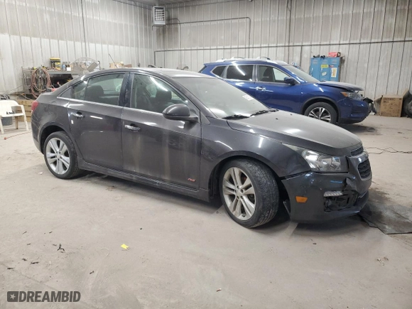 2016 Chevrolet Cruze Limited LTZ with VIN 1G1PG5SB8G7176312, listed as a Copart auction lot 46341015 with 135,093 mi miles and Salvage Title. Bid and sale history available at carsss.com. Image 4.