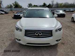 2015 Infiniti QX60 with VIN 5N1AL0MM5FC550158, listed as a Copart auction lot 50143745 with 142,543 mi miles and Salvage title. Bid and sale history available at DreamBid. Image 5.