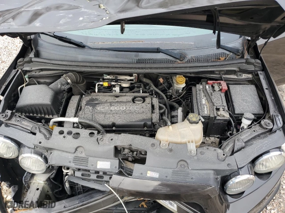 2013 Chevrolet Sonic LT with VIN 1G1JC5SH1D4221495, listed as a Copart auction lot 48190305 with 129,437 mi miles and Salvage Title. Bid and sale history available at carsss.com. Image 11.