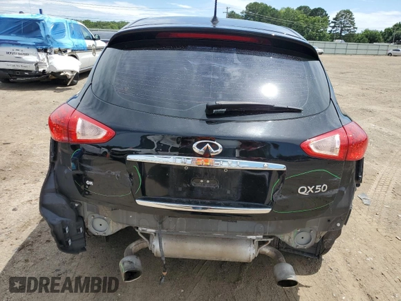 2017 Infiniti QX50 with VIN JN1BJ0RP8HM384476, listed as a Copart auction lot 60122425 with 117,307 mi miles and Clean title. Bid and sale history available at DreamBid. Image 6.