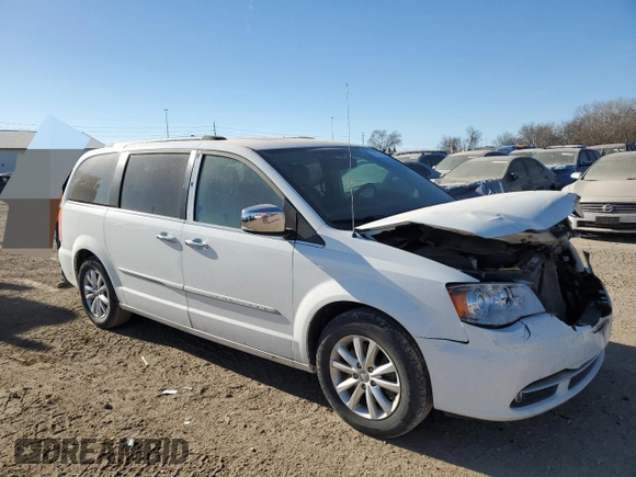 2015 Chrysler Town & Country Limited Platinum with VIN 2C4RC1GG6FR742540, listed as a Copart auction lot 42655965 with 135,227 mi miles and Salvage Title. Bid and sale history available at carsss.com. Image 4.