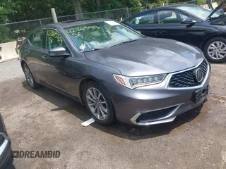 2018 Acura TLX with VIN 19UUB1F35JA008837, listed as a IAAI auction lot 42365903 with 58,629 mi miles and . Bid and sale history available at DreamBid. Image 1.