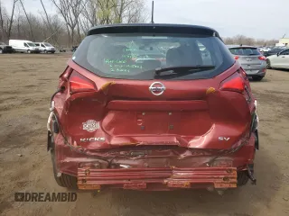 2020 Nissan Kicks SV with VIN 3N1CP5CV4LL538997, listed as a Copart auction lot 51787405 with 65,121 mi miles and Salvage Title. Bid and sale history available at carsss.com. Image 6.