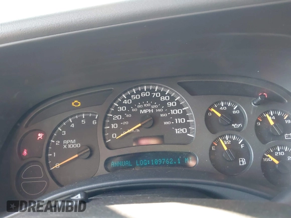 2004 Chevrolet Silverado 1500 with VIN 1GCEK19T14E190953, listed as a IAAI auction lot 41291606 with 109,762 mi miles and . Bid and sale history available at DreamBid. Image 7.
