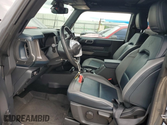2023 Ford Bronco with VIN 1FMDE5CH0PLA84438, listed as a Copart auction lot 71636534 with 13,304 mi miles and Salvage Title. Bid and sale history available at carsss.com. Image 7.