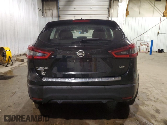 2020 Nissan Rogue Sport SL with VIN JN1BJ1CW8LW644295, listed as a Copart auction lot 84946554 with 43,205 mi miles and Salvage Title. Bid and sale history available at carsss.com. Image 6.