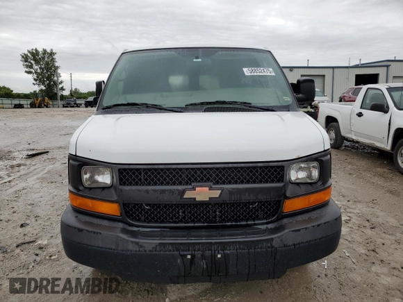 2015 Chevrolet Express Cargo z VIN 1GCZGUCG4F1264179, wystawiony jako Copart lot #58852475 z przebiegiem 294 776 mil mil oraz Czysty tytuł • Clean title. Historia ofert i sprzedaży dostępna na DreamBid. Obrazek 5.