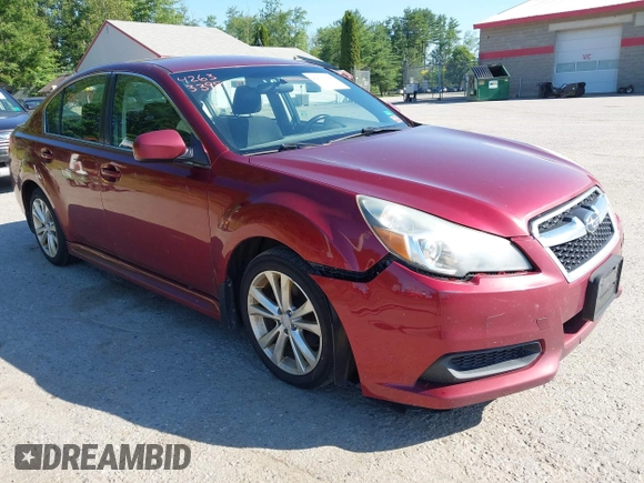 2014 Subaru Legacy Premium with VIN 4S3BMBC67E3019014, listed as a IAAI auction lot 42633398 with 218,236 mi miles and . Bid and sale history available at DreamBid. Image 1.