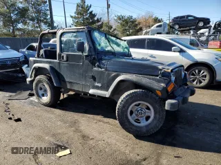 2000 Jeep Wrangler SE with VIN 1J4FA29P8YP727063, listed as a Copart auction lot 89113555 with 91,032 mi miles and Salvage Title. Bid and sale history available at carsss.com. Image 4.