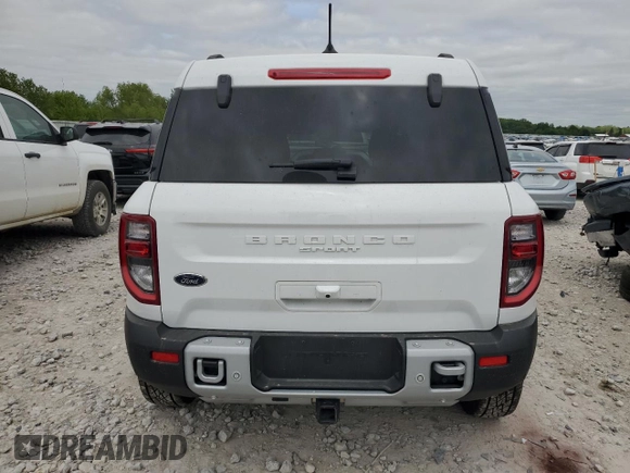 2025 Ford Bronco Sport Big Bend with VIN 3FMCR9BN2SRE19983, listed as a Copart auction lot 57457265 with Not provided miles and Salvage title. Bid and sale history available at DreamBid. Image 6.