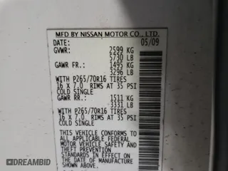 2009 Nissan Frontier SE with VIN 1N6AD07U79C422129, listed as a Copart auction lot 49303975 with 0 mi miles and Salvage Title. Bid and sale history available at carsss.com. Image 14.