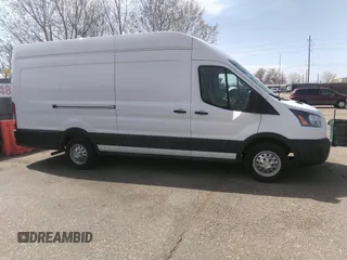 2023 Ford Transit Cargo with VIN 1FTBR3U80PKA69432, listed as a IAAI auction lot 41939700 with 48,158 mi miles and . Bid and sale history available at DreamBid. Image 13.