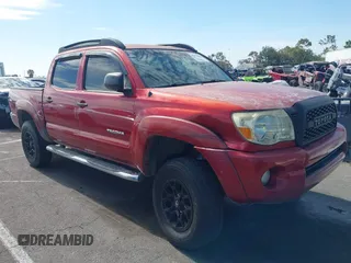 2007 Toyota Tacoma PreRunner with VIN 5TEJU62N77Z370439, listed as a IAAI auction lot 42674895 with 180,770 mi miles and . Bid and sale history available at DreamBid. Image 1.