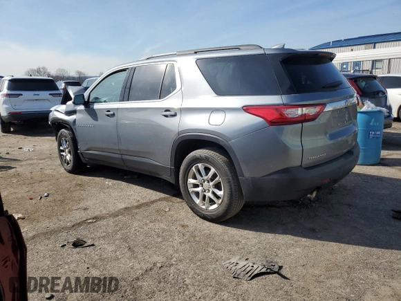 2019 Chevrolet Traverse LT Cloth with VIN 1GNEVGKWXKJ185096, listed as a Copart auction lot 45066784 with 0 mi miles. Bid and sale history available at carsss.com. Image 2.