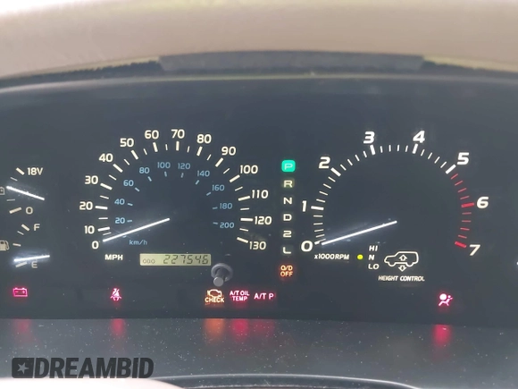 1998 Lexus LX 470 z VIN JT6HT00W9W0007768, wystawiony jako IAAI lot #42322883 z przebiegiem 227 546 mil mil oraz . Historia ofert i sprzedaży dostępna na DreamBid. Obrazek 7.