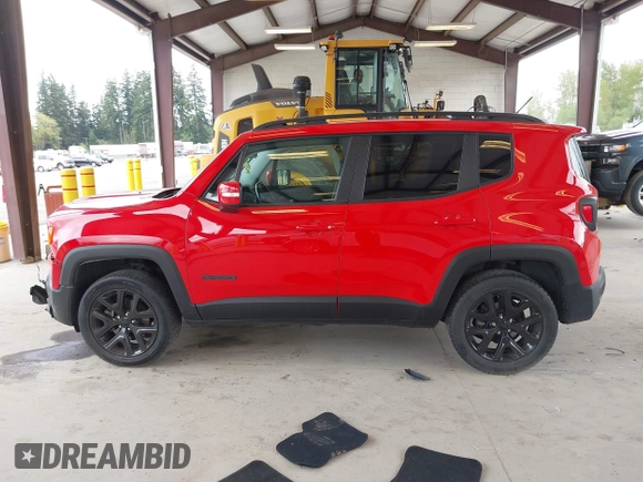 2017 Jeep Renegade Altitude with VIN ZACCJBBB9HPG47295, listed as a IAAI auction lot 42078881 with 49,824 mi miles and . Bid and sale history available at DreamBid. Image 15.