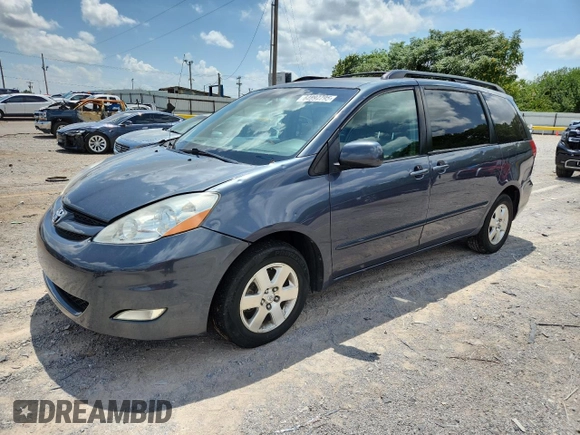 2008 Toyota Sienna XLE with VIN 5TDZK22C88S108444, listed as a Copart auction lot 64897795 with 182,584 mi miles and Clean title. Bid and sale history available at DreamBid. Image 1.