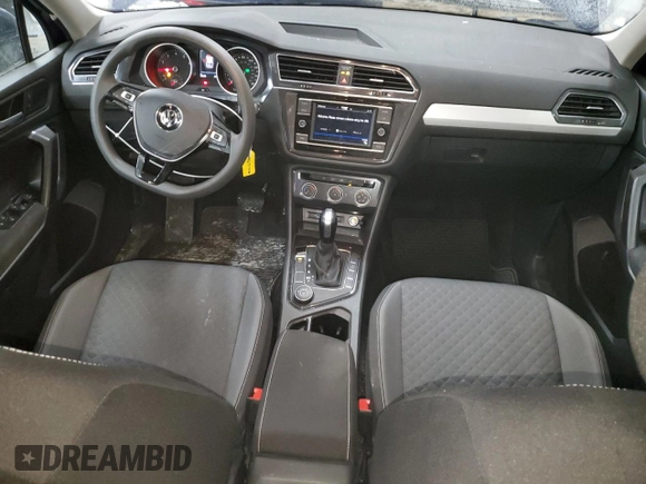 2021 Volkswagen Tiguan S with VIN 3VV0B7AX3MM142099, listed as a Copart auction lot 46419605 with 36,386 mi miles and Salvage Title. Bid and sale history available at DreamBid. Image 8.