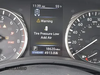 2023 Infiniti Q50 Luxe with VIN JN1EV7BP3PM511881, listed as a IAAI auction lot 41217294 with 18,620 mi miles and . Bid and sale history available at DreamBid. Image 15.