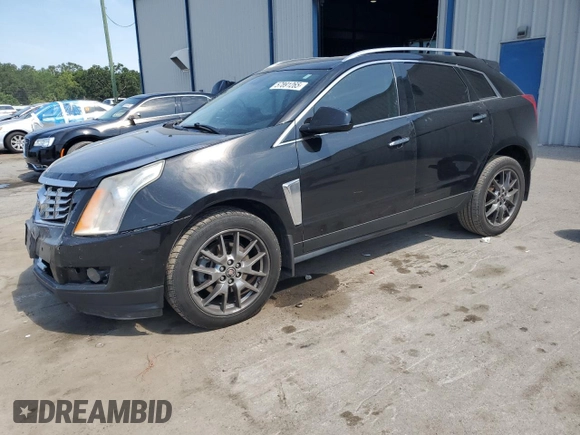 2014 Cadillac SRX Premium Collection with VIN 3GYFNDE35ES591071, listed as a Copart auction lot 57891265 with 134,560 mi miles and Salvage title. Bid and sale history available at DreamBid. Image 1.