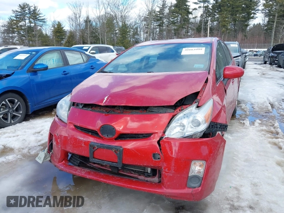 2010 Toyota Prius II with VIN JTDKN3DU5A0018066, listed as a IAAI auction lot 41663999 with 162,521 mi miles and . Bid and sale history available at DreamBid. Image 6.