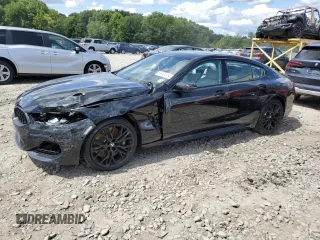 2024 BMW 8 Series 840i with VIN WBAGV4C0XRCS05059, listed as a Copart auction lot 68124154 with 0 mi miles and Salvage Title. Bid and sale history available at carsss.com. Image 1.