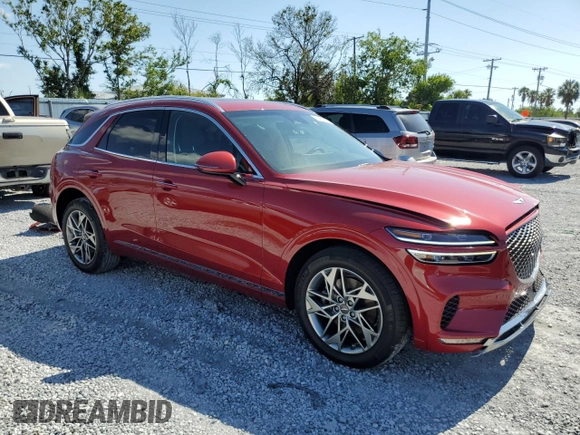 2022 Genesis GV70 2.5T z VIN KMUMADTB2NU059857, wystawiony jako Copart lot #56451595 z przebiegiem 28 379 mil mil oraz Szkoda całkowita • Salvage title. Historia ofert i sprzedaży dostępna na DreamBid. Obrazek 4.