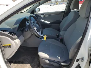 2013 Hyundai Accent SE with VIN KMHCU5AE8DU071692, listed as a Copart auction lot 53844495 with 136,211 mi miles and Clean Title. Bid and sale history available at carsss.com. Image 7.