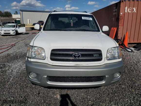 2003 Toyota Sequoia SR5 with VIN 5TDZT34A93S203716, listed as a Copart auction lot 50355365 with 276,962 mi miles and Salvage Title. Bid and sale history available at carsss.com. Image 5.