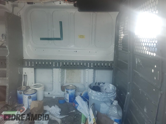 2015 Ford Transit Cargo with VIN 1FTNR1YM6FKA17391, listed as a Copart auction lot 56418755 with 247,093 mi miles and Salvage title. Bid and sale history available at DreamBid. Image 11.