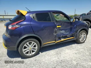 2015 Nissan Juke S with VIN JN8AF5MV3FT557406, listed as a Copart auction lot 60941155 with 124,884 mi miles and Salvage title. Bid and sale history available at DreamBid. Image 3.