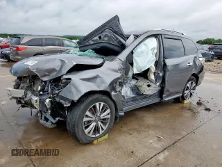 2017 Nissan Pathfinder SV z VIN 5N1DR2MN0HC622340, wystawiony jako Copart lot #55775575 z przebiegiem Nie podano mil oraz Nie do naprawy • Non repairable. Historia ofert i sprzedaży dostępna na DreamBid. Obrazek 1.