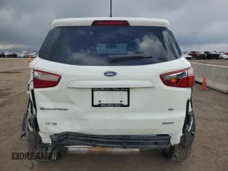 2021 Ford EcoSport SE z VIN MAJ6S3GL5MC397902, wystawiony jako Copart lot #55155135 z przebiegiem 17 181 mil mil oraz Szkoda całkowita • Salvage title. Historia ofert i sprzedaży dostępna na DreamBid. Obrazek 6.