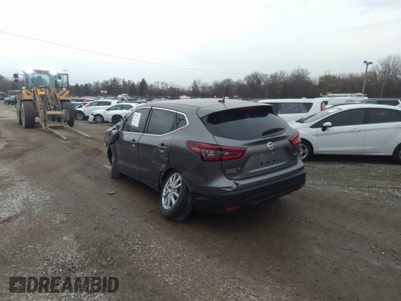2021 Nissan Rogue S with VIN JN1BJ1AW9MW662843, listed as a IAAI auction lot 40215162 with 36,683 mi miles and . Bid and sale history available at DreamBid. Image 3.