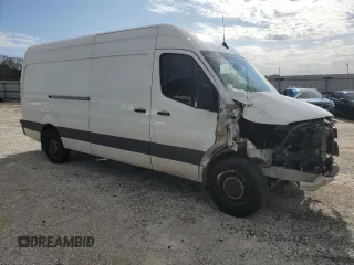 2023 Mercedes-Benz Sprinter Cargo with VIN W1Y40CHY0PT134394, listed as a Copart auction lot 55868155 with 53,473 mi miles and Salvage Title. Bid and sale history available at carsss.com. Image 4.