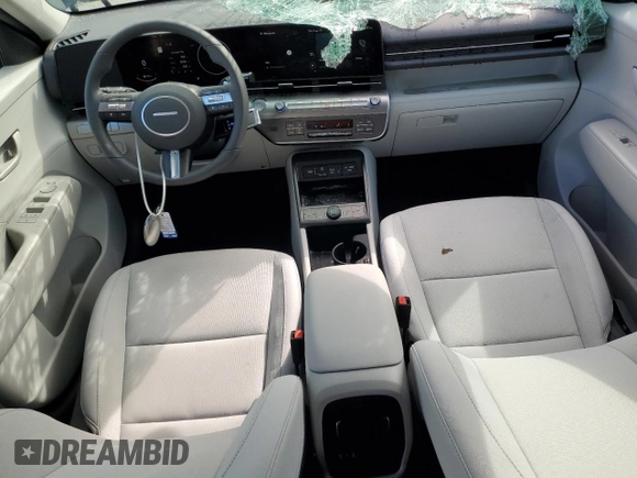 2024 Hyundai Kona SEL with VIN KM8HC3AB6RU106384, listed as a Copart auction lot 69511514 with 2,651 mi miles and Salvage Title. Bid and sale history available at DreamBid. Image 8.
