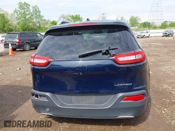 2015 Jeep Cherokee Limited with VIN 1C4PJLDBXFW658441, listed as a IAAI auction lot 42167135 with Not Provided miles and . Bid and sale history available at DreamBid. Image 16.