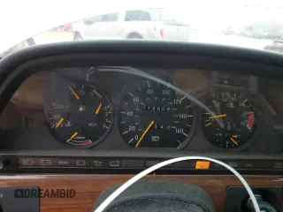 1991 Mercedes-Benz 420 with VIN WDBCA35E8MA607598, listed as a Copart auction lot 81596014 with 172,008 mi miles and Clean Title. Bid and sale history available at carsss.com. Image 9.