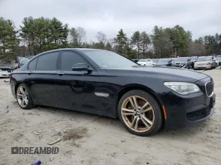 2013 BMW 7 Series 750Li xDrive с VIN WBAYF8C58DD141496, выставлен на аукционе Copart как лот 49923365 с пробегом 141 620 миль миль и Чистый • Clean title. История ставок и продаж доступна на DreamBid. Изображение 4.
