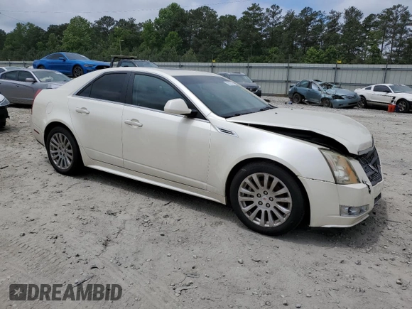 2010 Cadillac CTS with VIN 1G6DK5EV1A0109827, listed as a Copart auction lot 81373964 with 135,425 mi miles and Non Repairable. Bid and sale history available at DreamBid. Image 4.