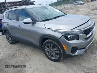 2022 Kia Seltos S with VIN KNDEU2AA8N7301840, listed as a IAAI auction lot 42434907 with 54,140 mi miles and . Bid and sale history available at DreamBid. Image 1.