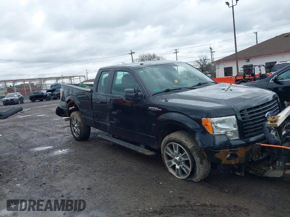 2014 Ford F-150 XL with VIN 1FTFX1EF6EFB58534, listed as a IAAI auction lot 41937469 with 131,369 mi miles. Bid and sale history available at carsss.com. Image 1.