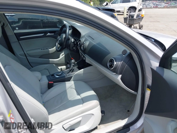 2015 Audi A3 Premium with VIN WAUACGFF3F1014930, listed as a IAAI auction lot 42382661 with 125,290 mi miles and . Bid and sale history available at DreamBid. Image 5.