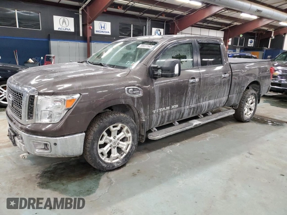 2016 Nissan Titan XD Platinum Reserve with VIN 1N6BA1F47GN515030, listed as a Copart auction lot 88637565 with 162,195 mi miles and Clean Title. Bid and sale history available at carsss.com. Image 1.