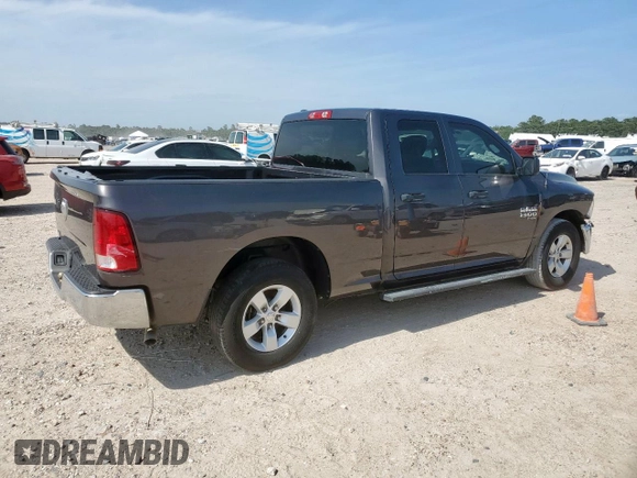 2022 Ram 1500 Tradesman with VIN 1C6RR6FG1NS154952, listed as a Copart auction lot 57466665 with 44,284 mi miles and Salvage title. Bid and sale history available at DreamBid. Image 3.