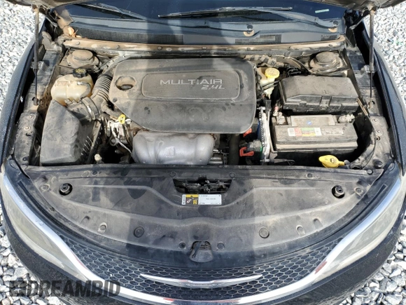 2015 Chrysler 200 Limited with VIN 1C3CCCAB9FN697691, listed as a Copart auction lot 51967435 with 138,964 mi miles and Salvage Title. Bid and sale history available at DreamBid. Image 11.