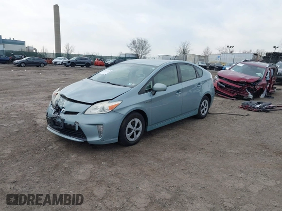 2014 Toyota Prius Four with VIN JTDKN3DU7E1752501, listed as a IAAI auction lot 41833673 with 97,001 mi miles. Bid and sale history available at carsss.com. Image 16.