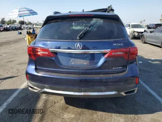 2018 Acura MDX w/Advance/Entertainment Pkg with VIN 5J8YD4H97JL000662, listed as a Copart auction lot 89219945 with 0 mi miles and Salvage Title. Bid and sale history available at carsss.com. Image 6.